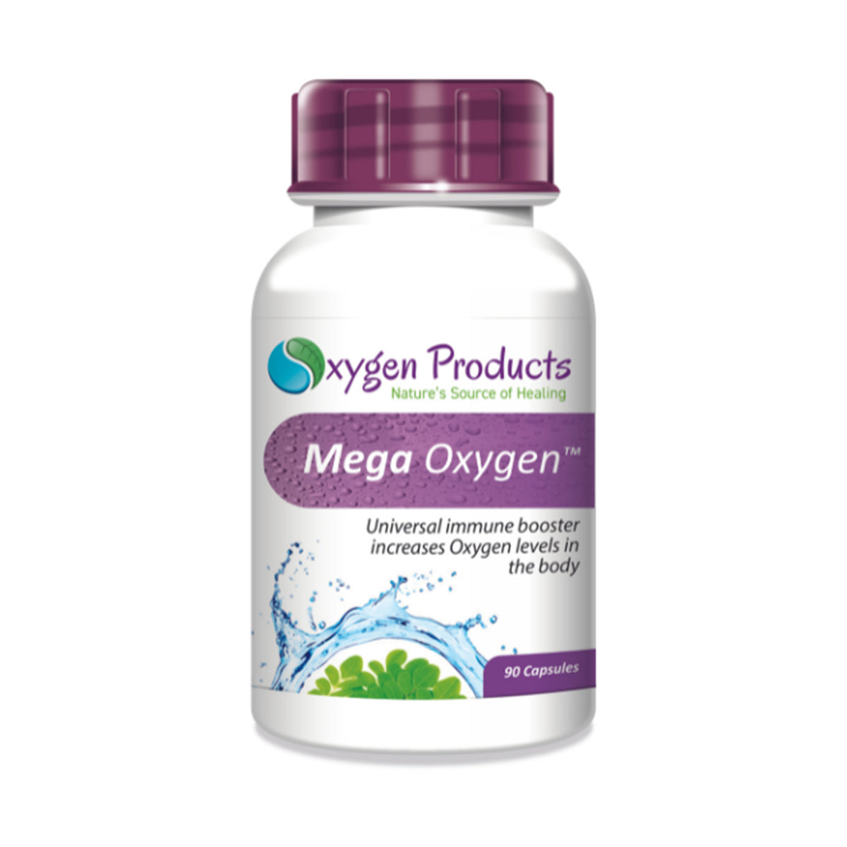 Oxygen Products Mega Oxygen 90 Capsules - Med365