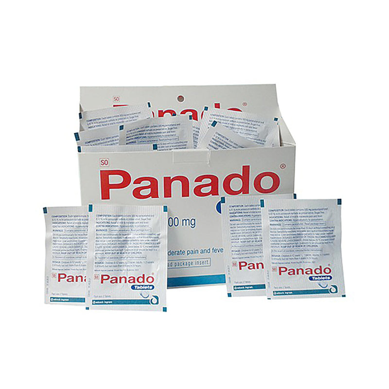 Panado Paracetamol 2 Tablets Display Pack 48