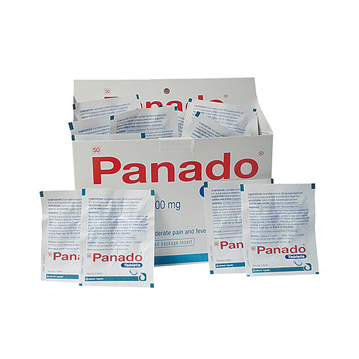 Panado Paracetamol 2 Tablets Display Pack 48