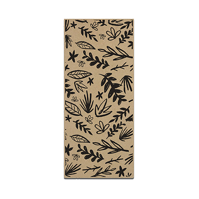 Paper Gift Bag X-Large Leaves 500 Pack
