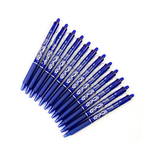 Pilot Rollerball Frixion Pen Blue 12 Pack