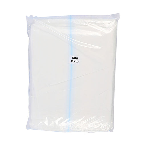 Plastic Bag White 18 x 23cm 500 Pack
