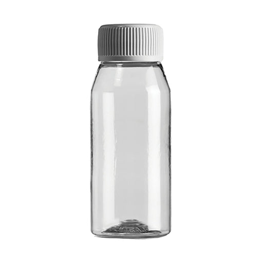 Plastic Bottle with Clear Screw Cap 50ml 100 Pack