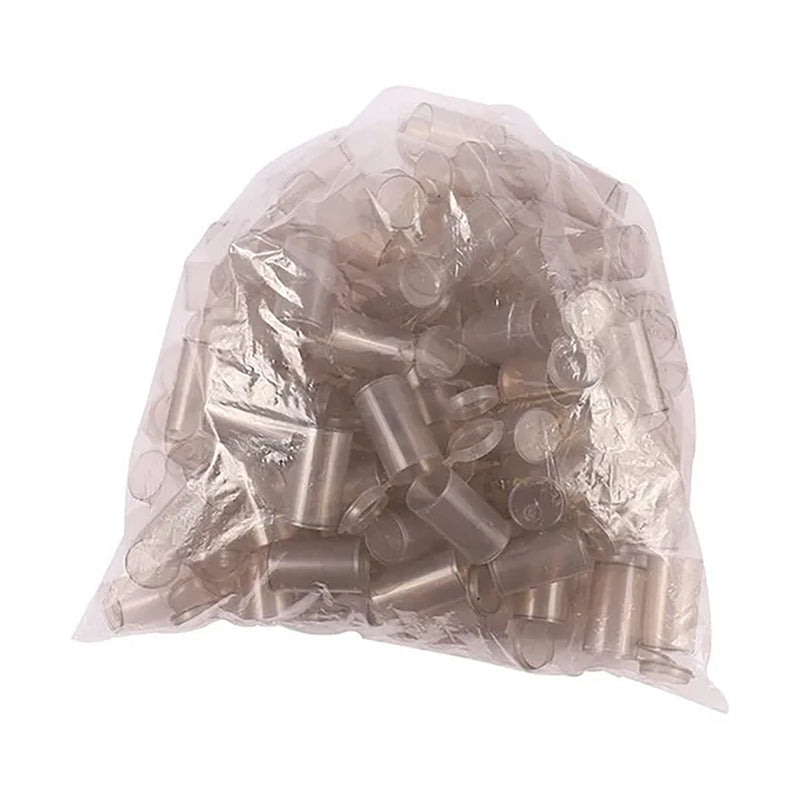 Plastic Pill Vial Amber 10ml 100 Pack