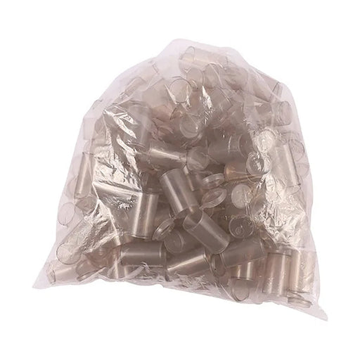 Plastic Pill Vial Amber 10ml 100 Pack