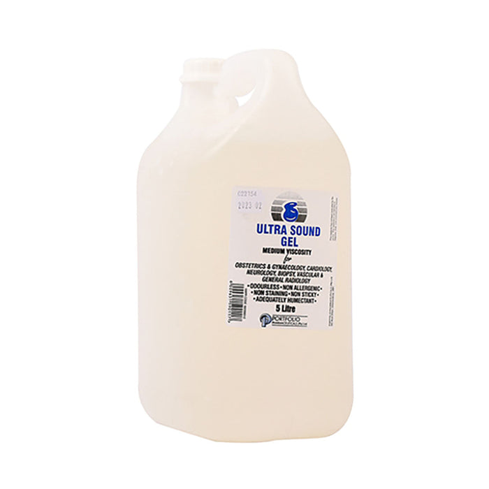 Portfolio Ultrasound Gel High Blue 5l