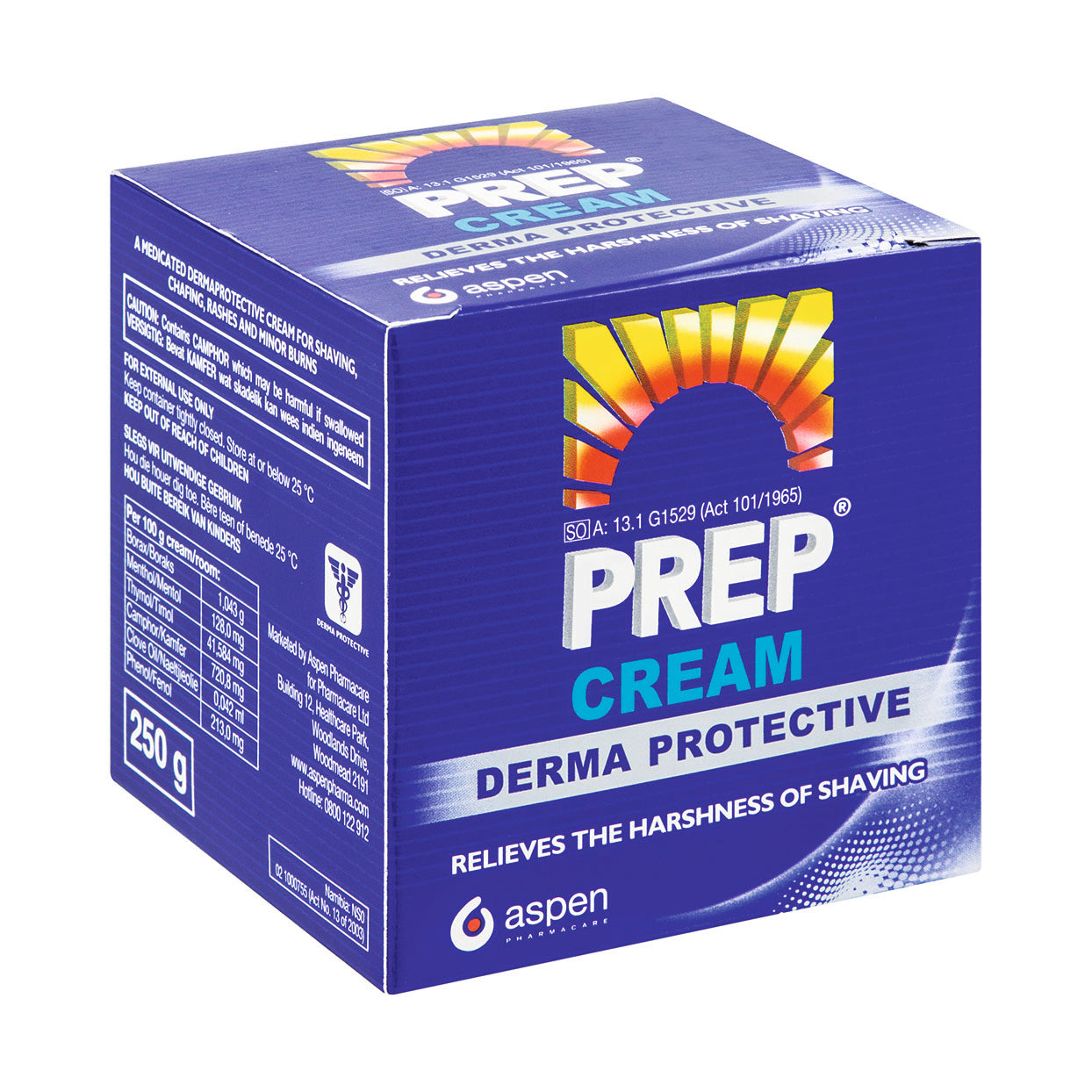 Prep Derma Protective Cream 250g Jar - Med365