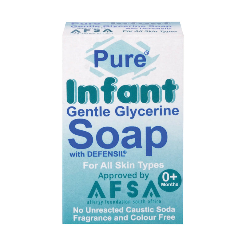 Pure Infant Glycerine Soap 100g x 2 Bars