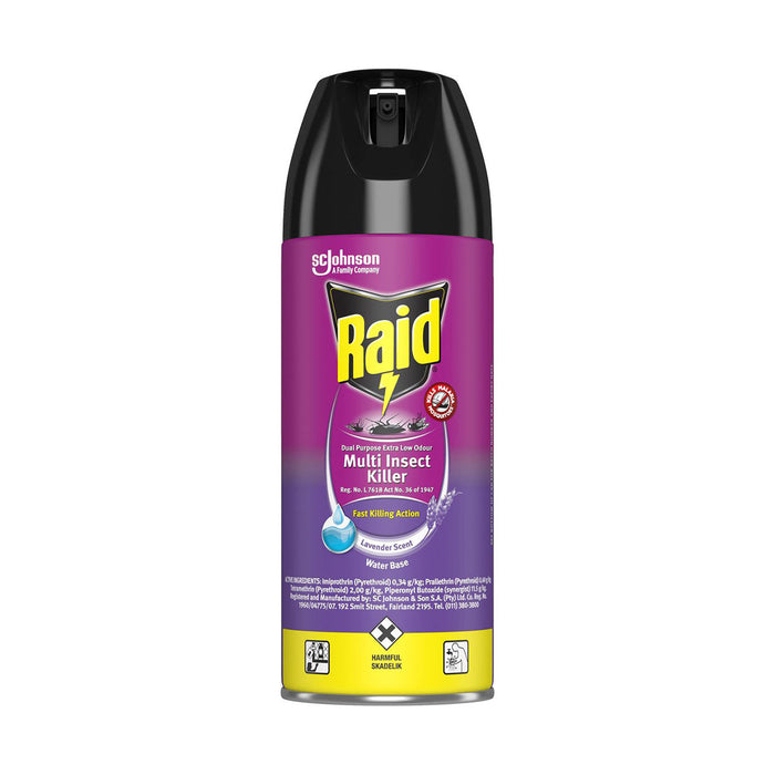 Raid Multi Insect Killer Lavender Scent 300ml