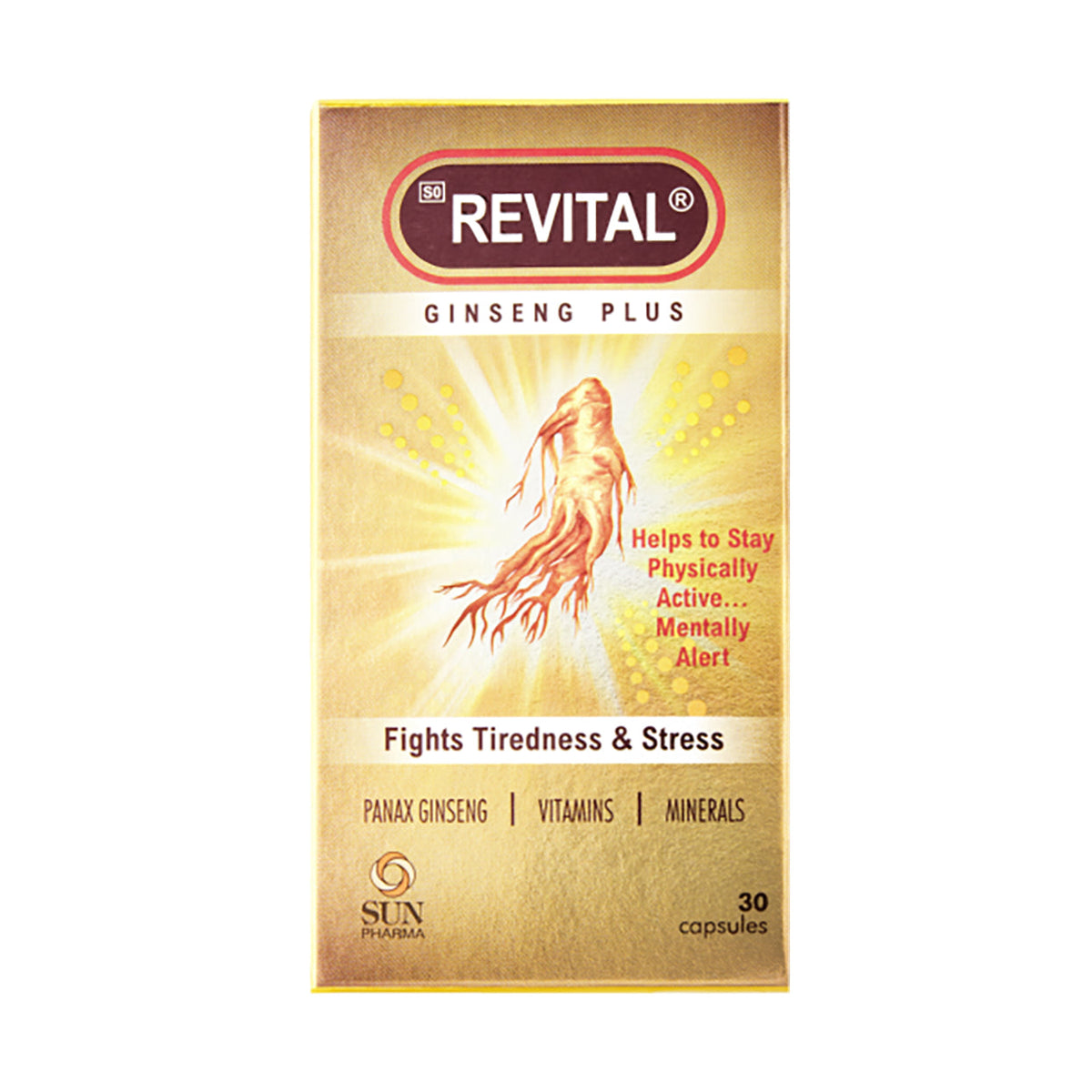 Revital Ginseng Plus 30 Capsules - Med365