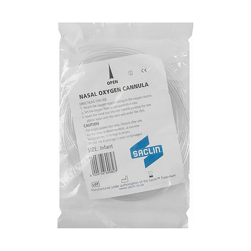 Saclin Nasal Oxygen Cannula Infant 1 Unit