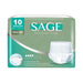 Sage Adult Pull Up Pants Medium 10 Pack