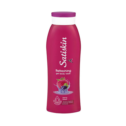 Satiskin Gel Body Wash Refreshing Berry Blast 500ml