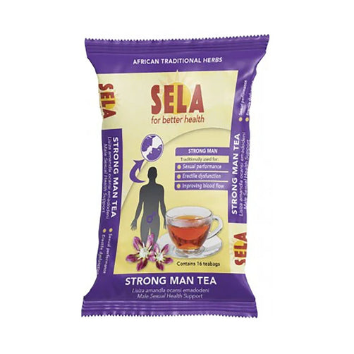 Selma Tea Sela Tea Strong Man 16 Teabags - Med365