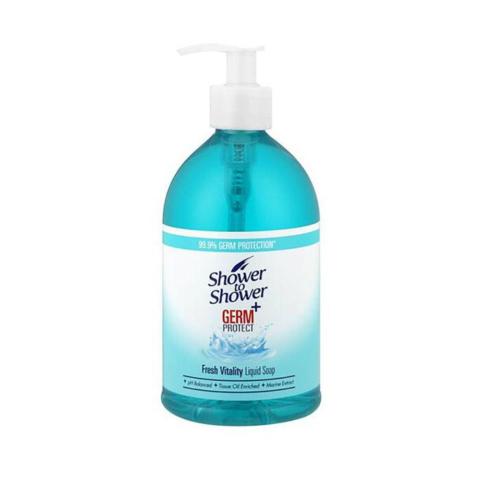 Shower To Shower Hand Soap Fresh Vitality Liquid 475ml
