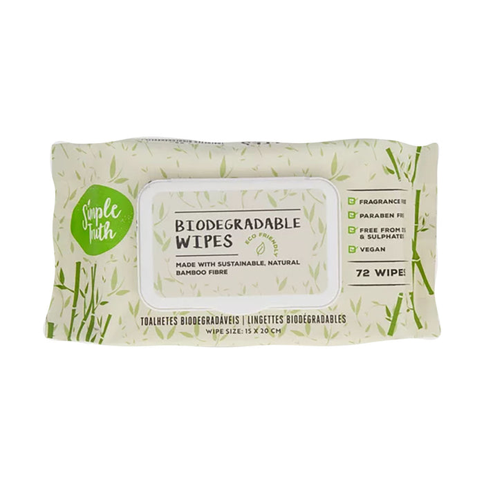 Simple Truth Biodegradable Wipes 72 Pack