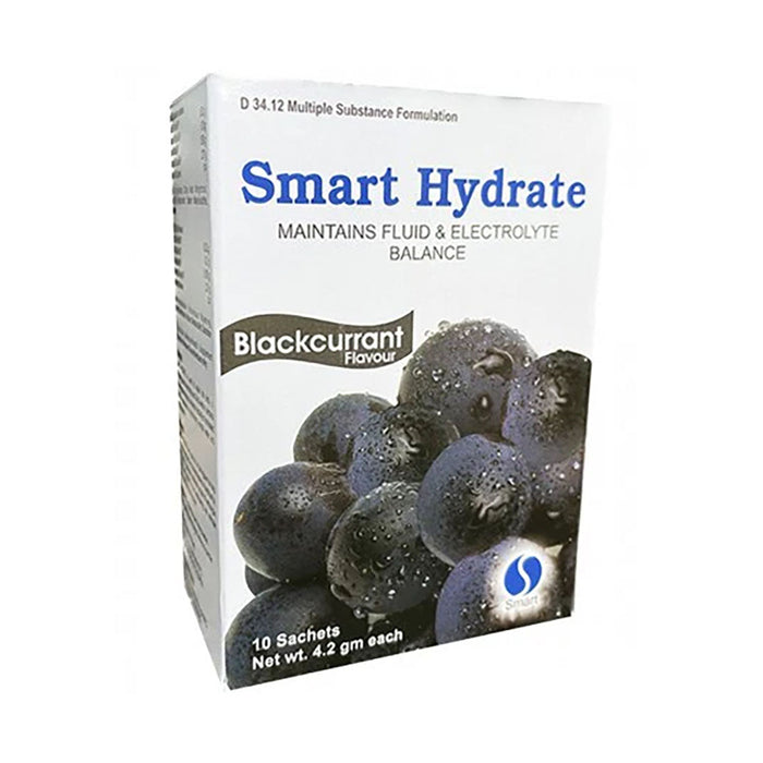 Smart Hydrate 4.2g Blackcurrant 10 Sachets