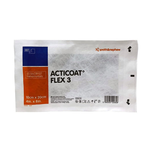 Smith & Nephew Acticoat Flex Silver Dressing 10 x 20cm 1 Unit