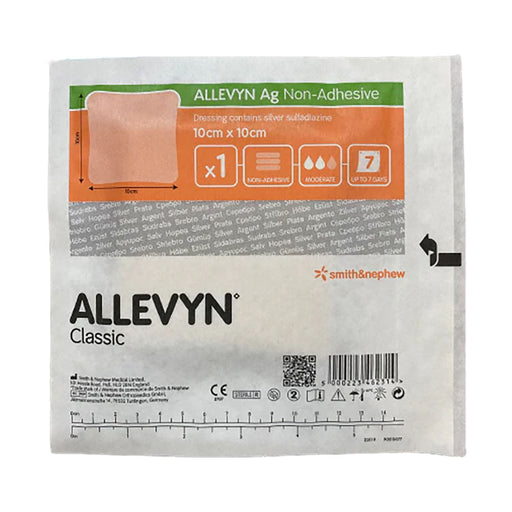 Smith & Nephew Allevyn Ag Non-Adhesive 10 x 10cm 1 Unit