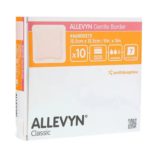 Smith & Nephew Allevyn Gentle Border 12.5 x 12.5cm 10 Pack