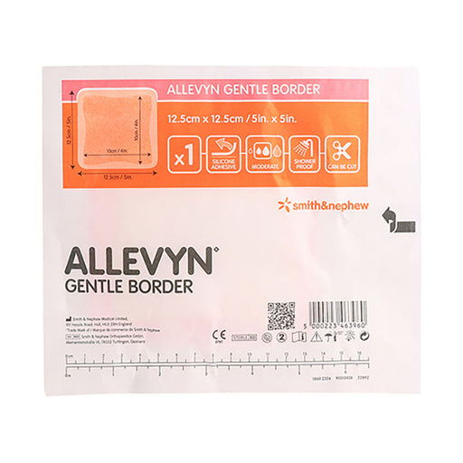 Smith & Nephew Allevyn Gentle Border 12.5 x 12.5cm 1 Unit