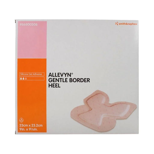 Smith & Nephew Allevyn Gentle Border Heel Dressing 5 Pack