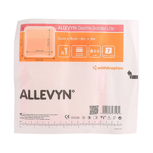 Smith & Nephew Allevyn Gentle Border Lite 15 x 15cm 1 Unit
