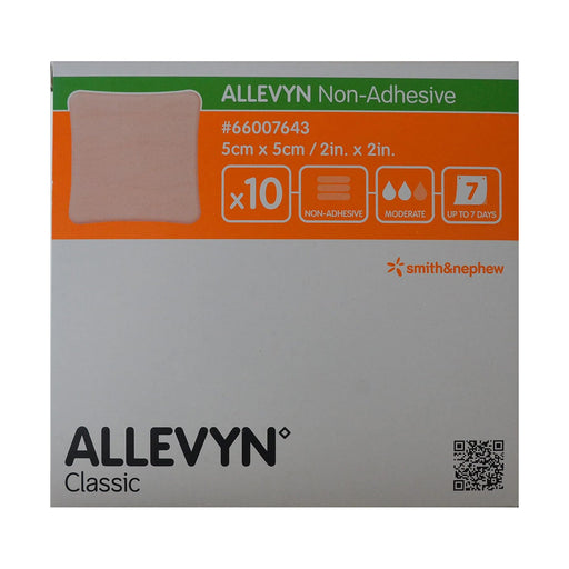 Smith & Nephew Allevyn Non-Adhesive 5 x 5cm 10 Pack