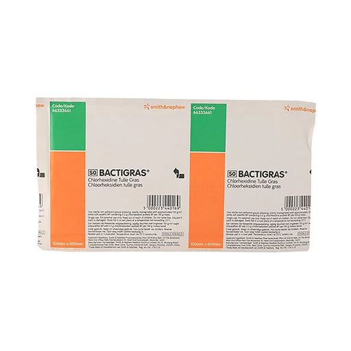 Smith & Nephew Bactigras 100 x 400mm 1 Unit