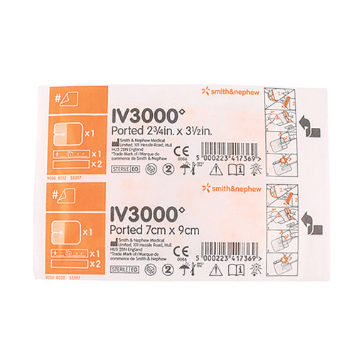Smith & Nephew Opsite IV 3000 70 x 90mm Ported