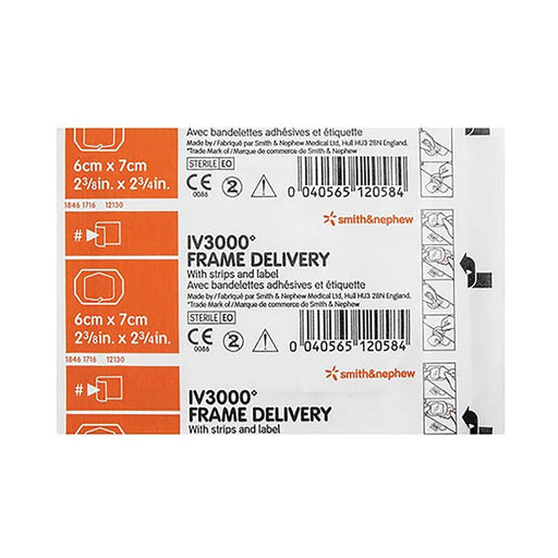 Smith & Nephew Opsite IV 3000 Cath App H Shoe 60 x 70mm