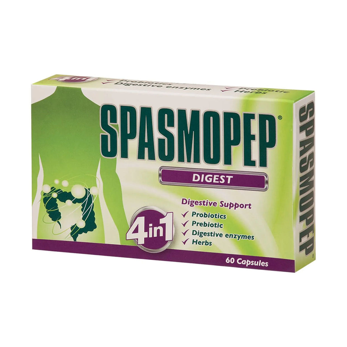 Spasmopep Digest 60 Capsules - Med365