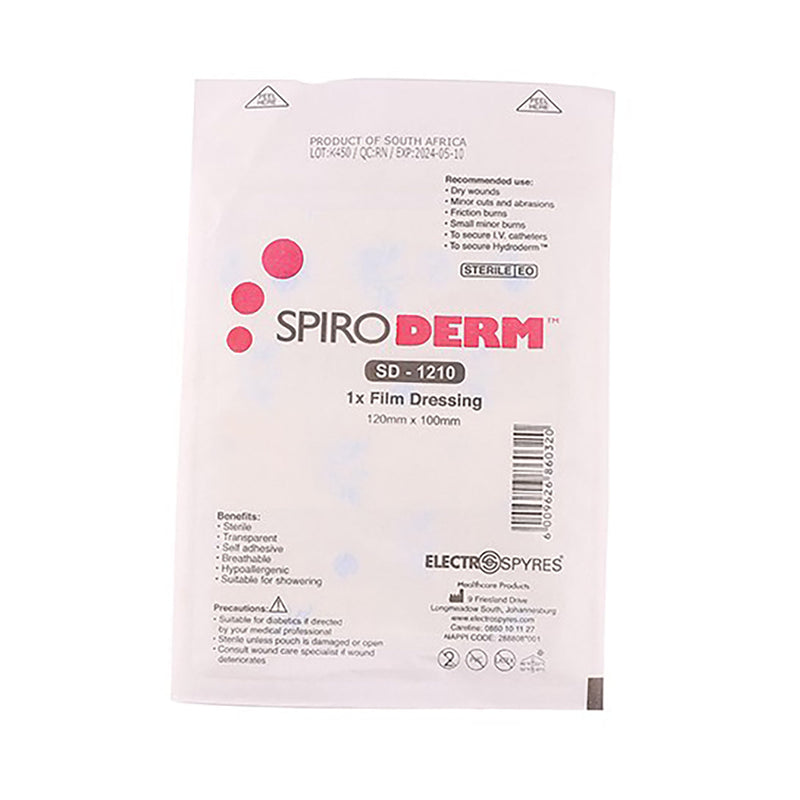 Spiroderm Butterfly Dressing 100 x 135mm 1 Unit