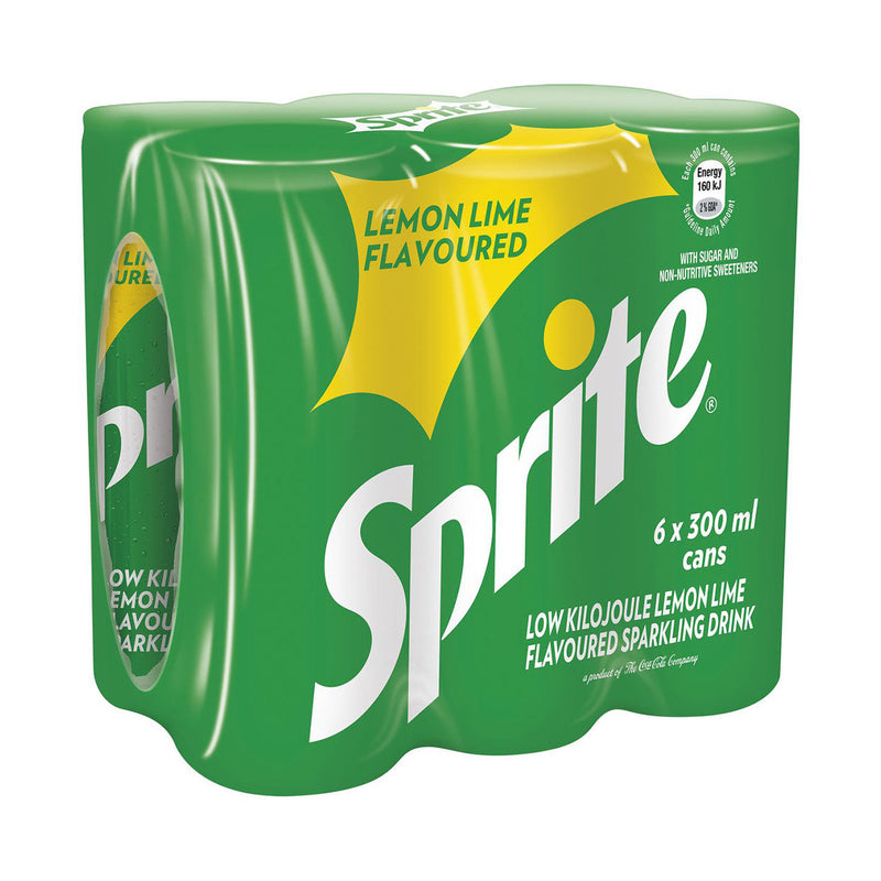 Sprite Cans 300ml x 6
