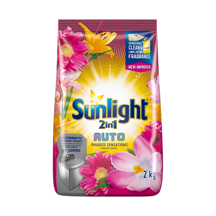 Sunlight Paradise Sensations 2-In-1 Auto Washing Powder 2kg
