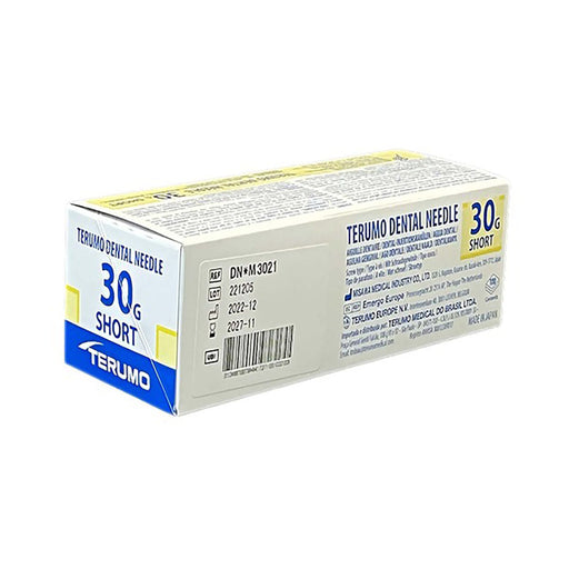 Terumo Dental Needle 30g x 21mm 100 Pack