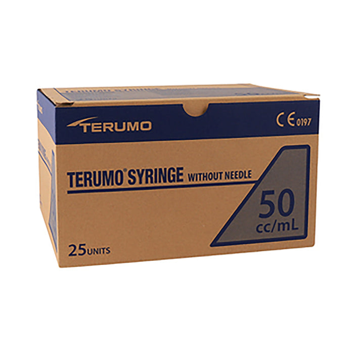 Terumo Syringes Luer Lock 50ml 25 Pack