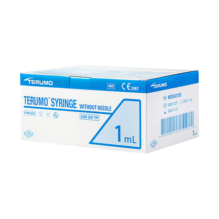 Terumo Syringes Luer Slip 1ml 100 Pack