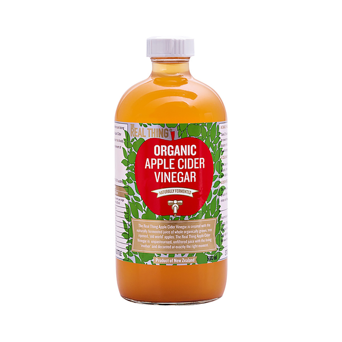 The Real Thing Apple Cider Vinegar 500ml