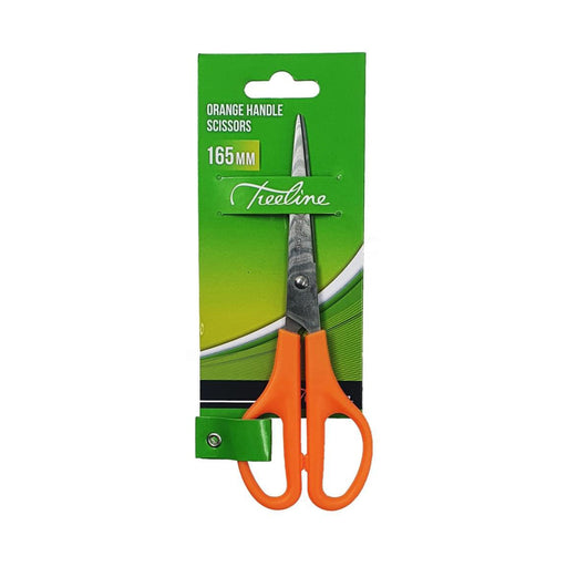 Treeline Scissors With Orange Handle 165mm