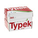 Typek Paper A4 5 Pack Reams Box