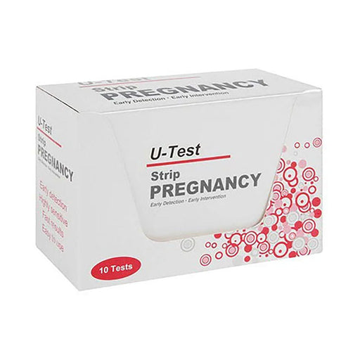 U-Test Pregnancy Test Strips 10 Pack