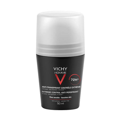 Vichy Roll On Men Anti Perspirant 72hr Extreme Control 50ml