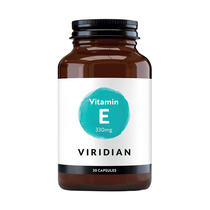 Viridian Natural Vitamin E 400iu 30 Veggie Capsules