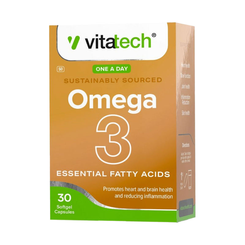 VitaTech Omega 3 30 Soft Gel Capsules