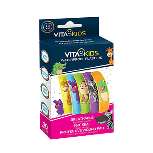 Vitakids Kids Waterproof 40 Plasters