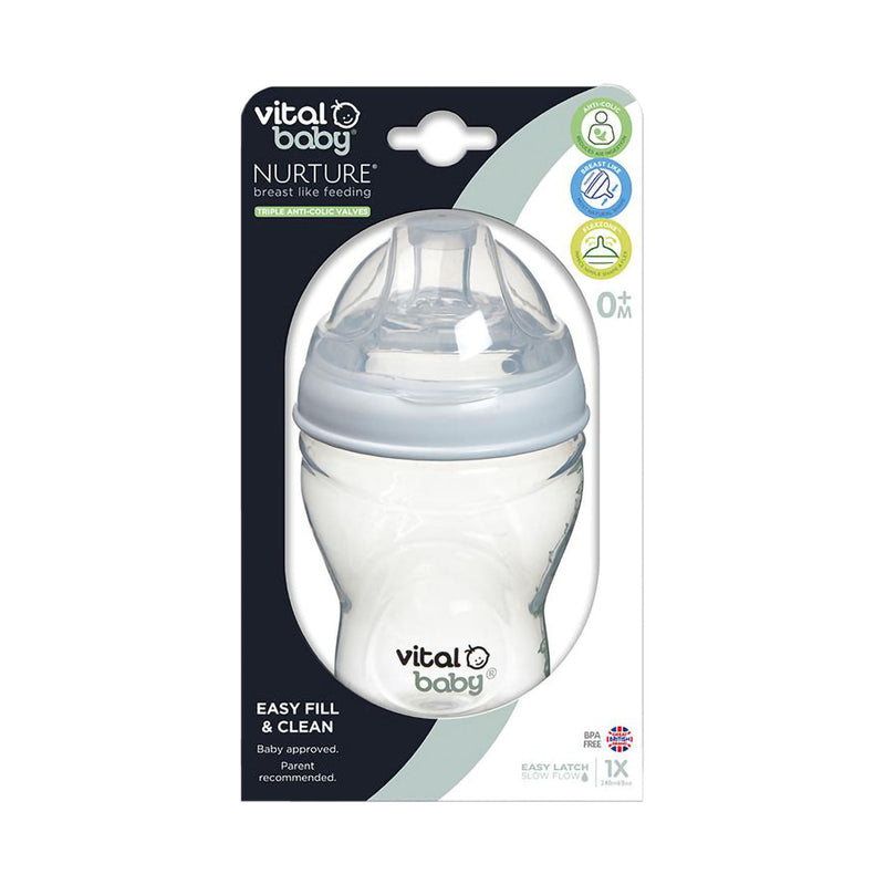 Vital Baby Nurture Feeding Bottle 240ml