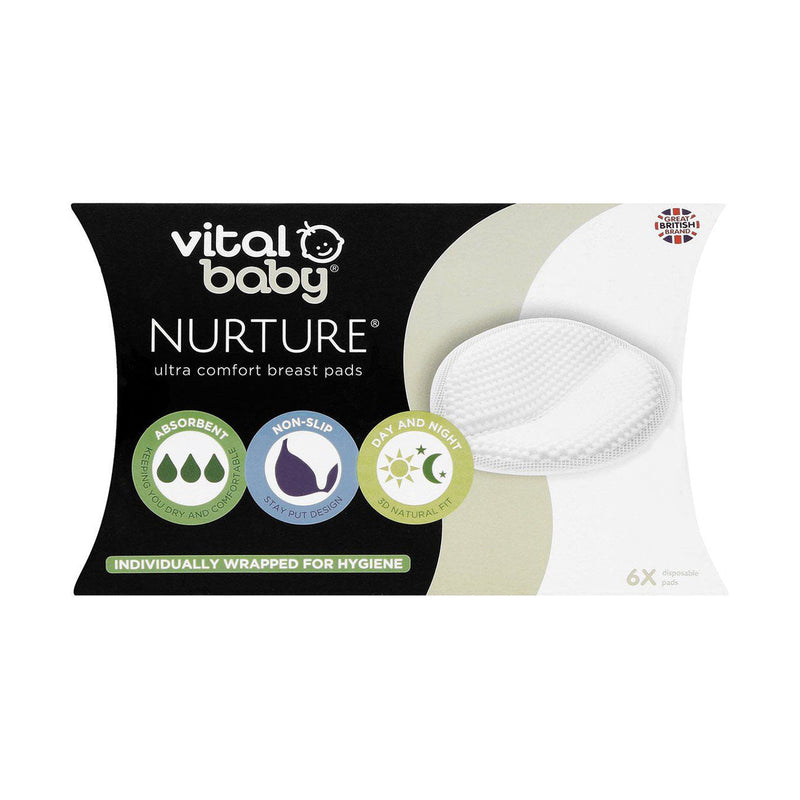 Vital Baby Ultra Comfort Breast Pads 6 Pack