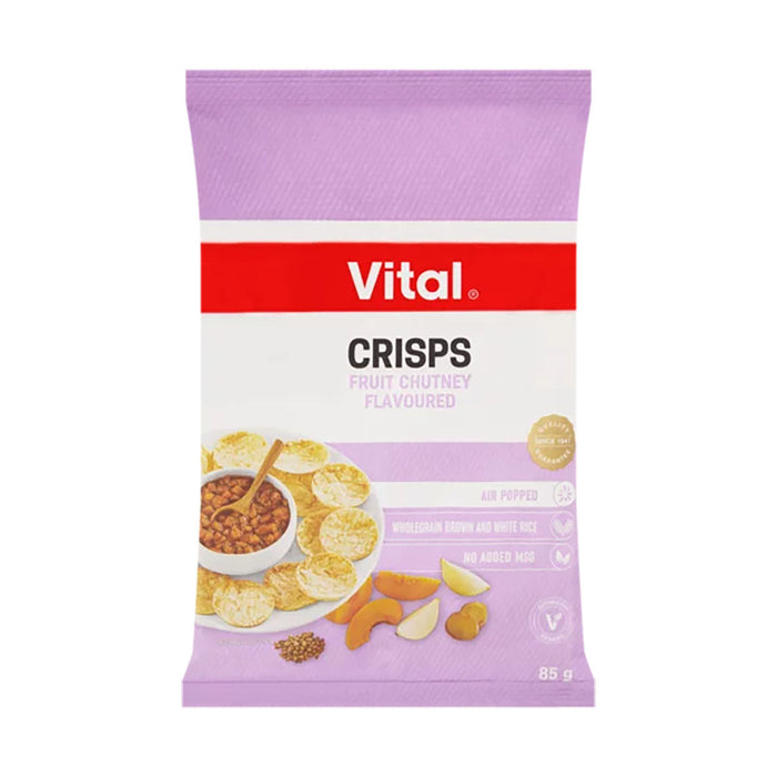 Vital Fruit Chutney Flavoured Crisps 85g