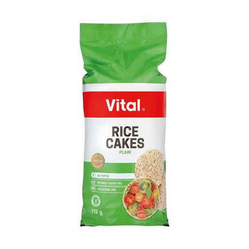 Vital Rice Cakes Plain Pack 115g